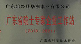 喜訊！華洲木業(yè)獲批建立廣東省院士專家（企業(yè)）工作站