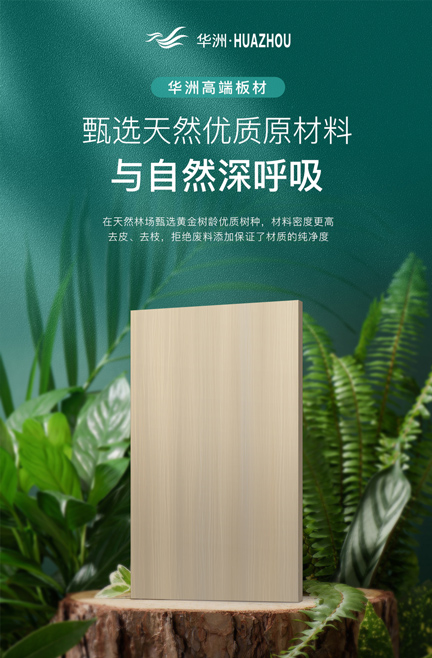 華洲專注板材，更關(guān)注健康(圖3)